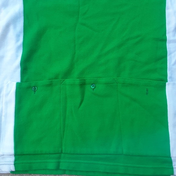 Vintage 1970s Acrylic Cycling Jersey By Valsport, 3 Rear Cargo Pockets, NOSWOT - Picture 5 of 8